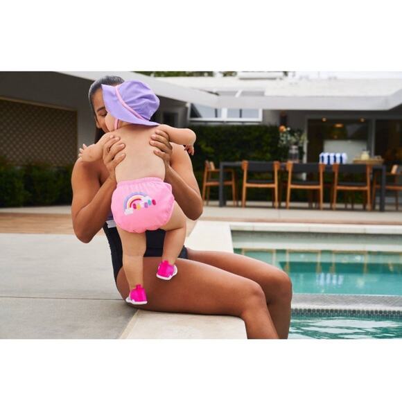 Girls Sun / Swim Bucket Hat Size 12-24 Months L/XL New Speedo 50+ UV Protection - Picture 1 of 5